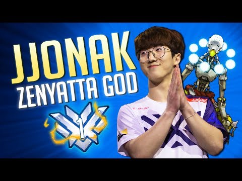 BEST OF "JJONAK" ZENYATTA GOD - Overwatch "Jjonak" Montage (Esports Facts & Highlights)