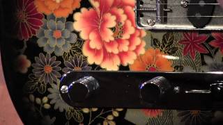 Video thumbnail for 2012 Fender TL69 SPL Black Japanese Floral by krispood
