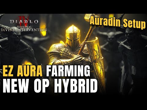 EZ AURA FARMING in Diablo 4 NEW OP HYBRID Auradin Setup