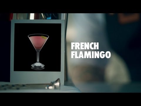 FRENCH FLAMINGO DRINK RECIPE - HOW TO MIX