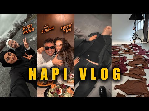 NAPI VLOG LL JUNIORRAL, FREY TIMIVEL, DUBI ANNÁVAL🏃🏽‍♀️💰🍳