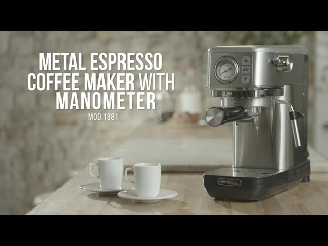 Ariete 1381 Cafetera Espresso Manual 15 Bares Blanco video