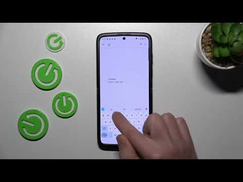 Motorola Razr 2022 - How To Turn On & Off Screen Recording Touch Marks