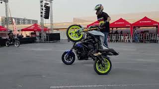 โชว์ สตั้นแมน งาน Yamaha Rev'N Ride  ที่ซีคอนฯศรีนครินทร์ (2)
