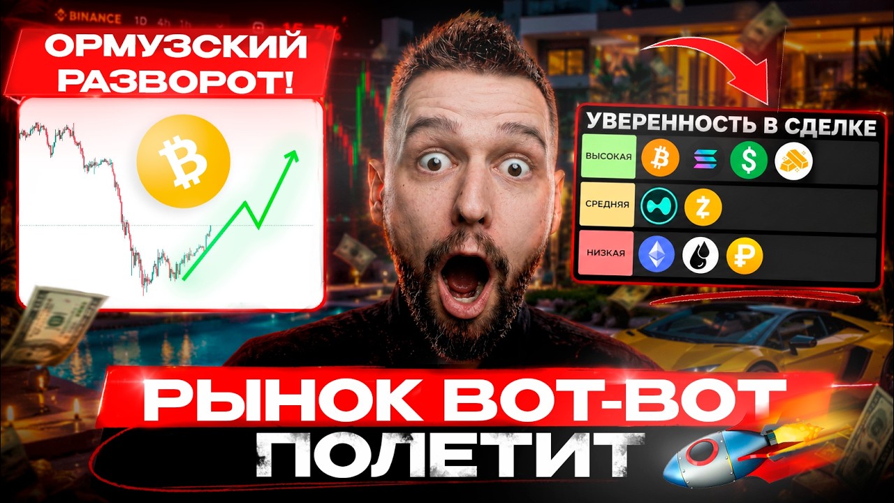 🚨BTC: РОСТ НА ФОНЕ НОВОСТЕЙ! Киты Готовят Ловушку?