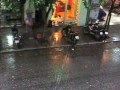 Thunder And Rain Storm Hanoi Vietnam