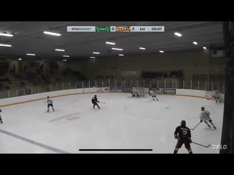 Keegan - hit vs Nelson Leafs