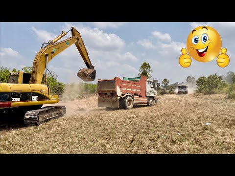 Liebherr 984 Excavator Loading Mercedes & MAN Trucks With Two Passes - Labrianidis Mining Works