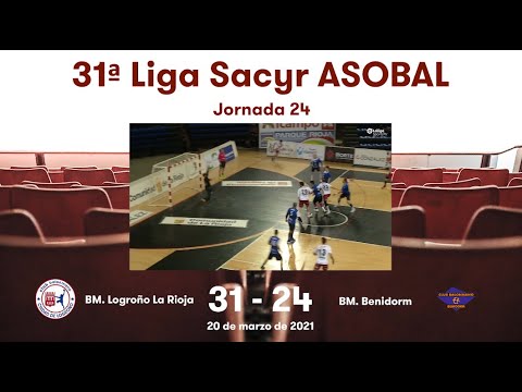 31ª Liga Sacyr ASOBAL J24: BM. Logroño La Rioja - BM. Benidorm 31-24