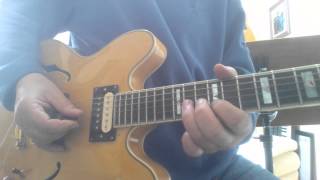 lazy poker blues guitar lesson