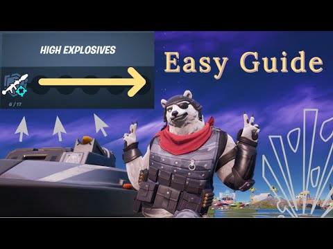 The Best And Easiest Guide to finishing the High Explosive Punchcard