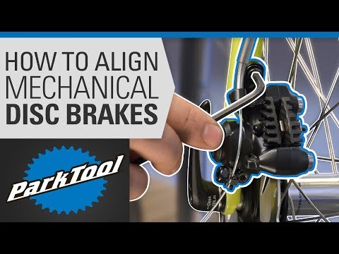 How to Align a Mechanical Disc Brake on a Bike