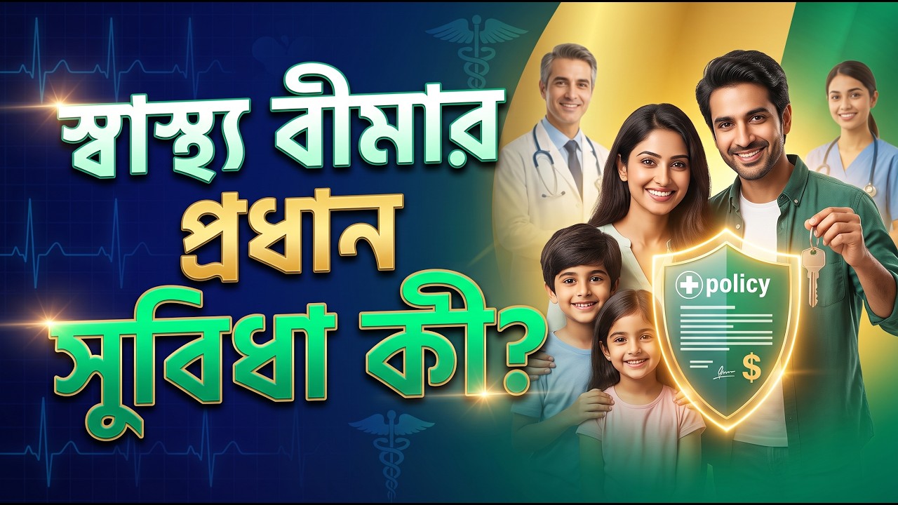 স্বাস্থ্য বীমার প্রধান সুবিধা কী?