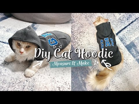 DIY Cat Hoodie | Measure and Make