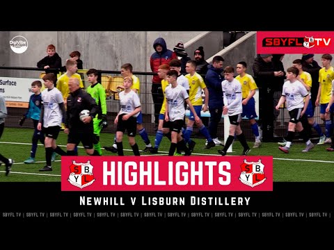Newhill v Lisburn Distillery - Under 15 Fifth Supplementary League Cup Final - December 2022