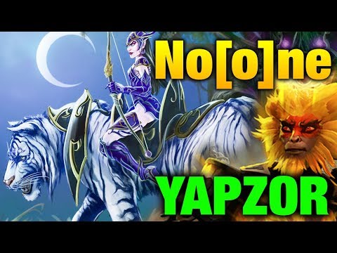 No[o]ne Mirana VS YapzOr Monkeyking - My MID is so Bad Dota 2