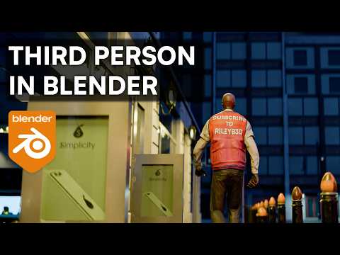 Third Person Kit - Control Blender Characters Like a Video Game