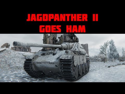Jagdpanther II goes ham.