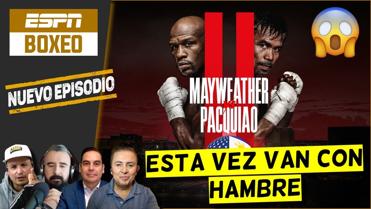 ES REAL. PACQUIAO VS MAYWEATHER será EN LAS VEGAS. El GANADOR podría ir vs RYAN GARCÍA | ESPN Boxeo