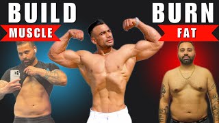 Body Recomposition for Beginners | Build Muscle & Burn Fat | Weight Lo