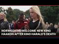 Norwegians Welcome New King Haakon After King Harald’s Death | AC1S