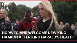 Norwegians Welcome New King Haakon After King Harald’s Death | AC1S