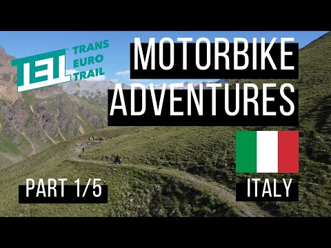 Motorbike Adventures ITALY - Trans Euro Trail TET - Part 1/5