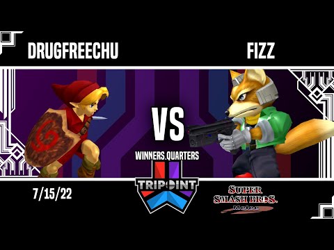 Tripoint Smash 151 - Winners Quarters - Drugfreechu(Young Link) Vs. Fizz(Fox)