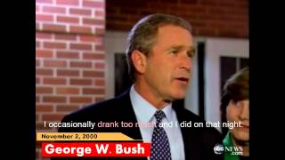 George W. Bush explains his DUI arrest