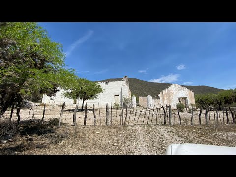 Hacienda abandonada 1930 que fue utilizada por revolucionarios en Bustamante Tamaulipas