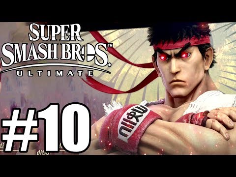 Super Smash Bros Ultimate Adventure Mode - Gameplay Walkthrough Part 10 - Street Fighter ( 100%)