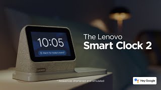 Video 0 of Product Lenovo Smart Clock 2 w/ Wireless Charging Dock (2021)