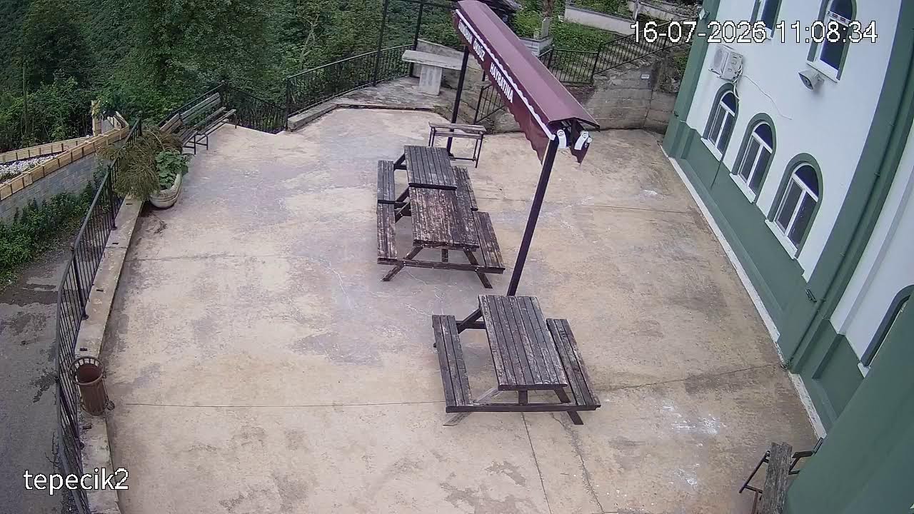 Live webcam view of Okçu Village Mosque Terrace