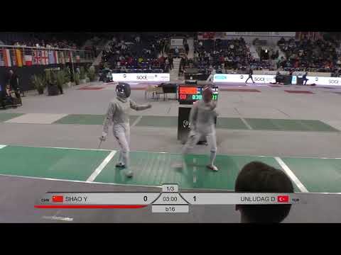 Orleans Grand Prix 2023 SWS - L16 - Shao Yaqi CHN v Deniz Unludag TUR