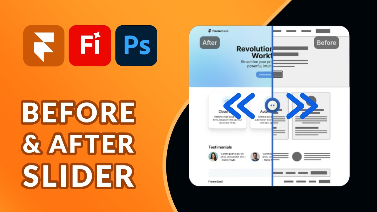 Before & After Image Slider in Framer