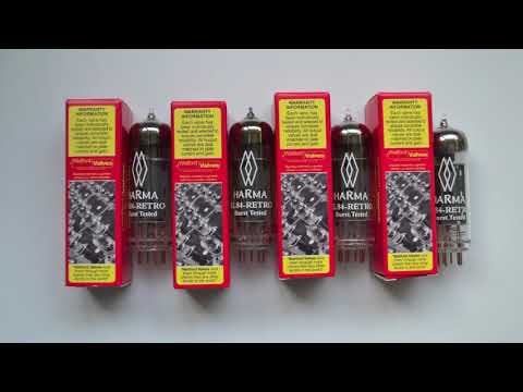 EL84 Valve shoot out - Electro Harmonix Cryo vs Harma Retro
