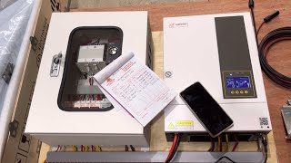 4kw combo pre-connected with wooden board, ready to use for output of 1.2 million/1 month