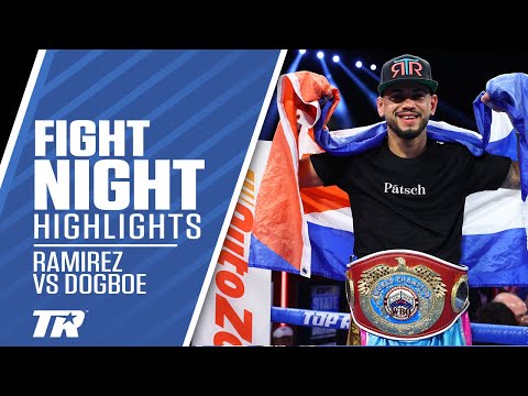 Robeisy Ramirez Scores 1 Knockdown, Beats Isaac Dogboe to Win Featherweight Title | FIGHT HIGHLIGHTS