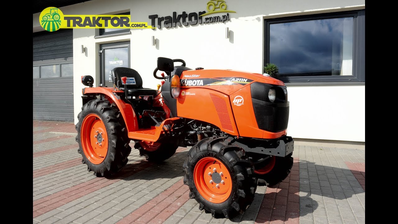 NOWY ciągnik KUBOTA A211N 4x4 21KM TRAKTOR.COM.PL