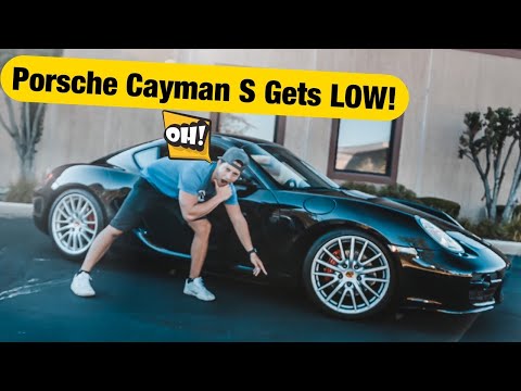 BC RACING COILOVERS ON A PORSCHE CAYMAN S?!