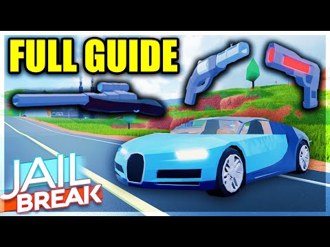 Jailbreak SNIPER UPDATE (Full Guide) - Bugatti Chiron, Revolver, Plasma Pistol