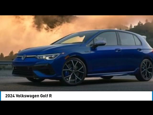 2024 Volkswagen Golf R | VW CERTIFIED | MANUAL | LEATHER SEATS in Cars & Trucks in Strathcona County