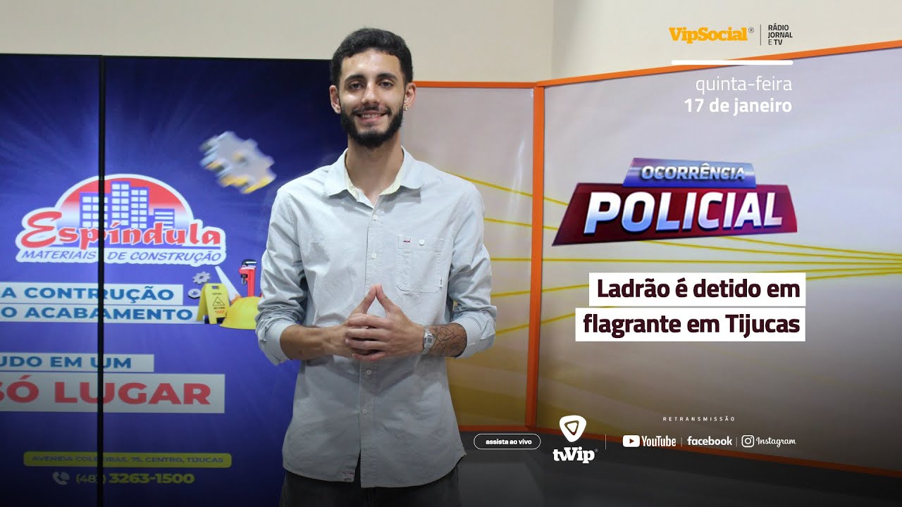 Resumo das Ocorrências Policiais desta quinta-feira, 15 de janeiro