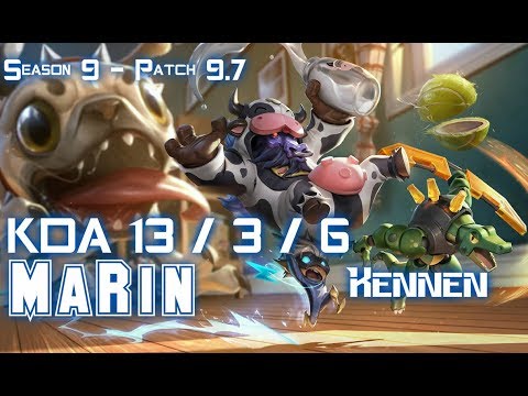 MaRin KENNEN vs AKALI Top - Patch 9.7 KR Ranked