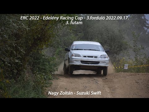 Nagy Zoltán - Suzuki Swift ERC 2022 - Edelény Racing Cup - 3.forduló - 3.futam 2022.09.17.