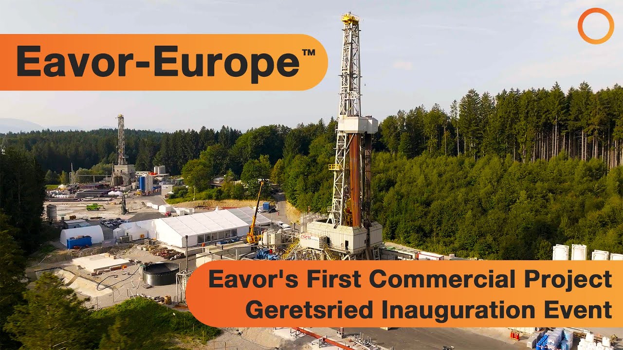 Eavor's First Commercial Project - Geretsried Inauguration Event