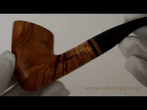 Velasco handmade olive wood  pipe