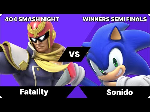 4o4 Smash Night -  Fatality(Falcon) vs Sonido(Sonic)