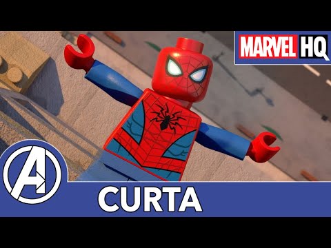 Capa de Lego Marvel: Problemas Climáticos - Amigos e inimigos - Parte 4