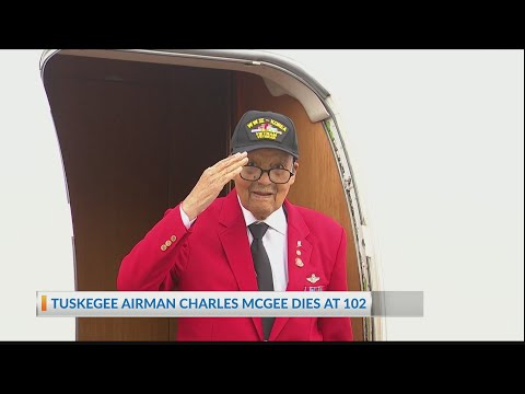 Celebrated Tuskegee Airman Charles McGee dies at 102